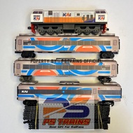 MESIN [ WITHOUT MACHINE ] INDONESIAN TRAIN TOY CC206 TAKASAKA TRAIN SERIES NEW GENERATION Handmade b