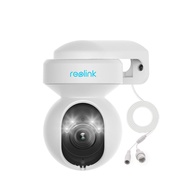 REOLINK E1 Outdoor Plug-in WiFi Security Camera, 5MP HD PTZ Camera for Home Security, Motion Trackin