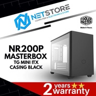 COOLER MASTER MASTERBOX NR200P TG MINI ITX CASING (BLACK) - MCB-NR200P-KGNN-S00
