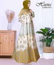 WPS Collection - Gamis Maxmara Silk Kirana - Gamis Husna Muslimah Ukuran Jumbo - Pakaian Gamis Wanit