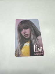 包郵 Blackpink Lisa Deadline World Tour 演唱會 小卡