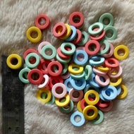 Moza ring round uk 2cm mix colors