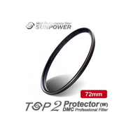 【富豪相機】SUNPOWER TOP2 72mm抗污防潑水保護鏡~台灣品牌~(UV保護鏡)