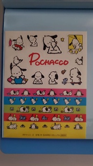 SANRIO STICKERS Pochacco PC狗舊版貼紙