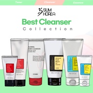 COSRX Cleanser Collection Salicylic acid daily cleanser, Good morning low ph cleanser, ac collecion gentle foam clean