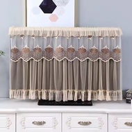 Lace Fabric TV cover 32in TV Monitor Dust Cover With Velcro
