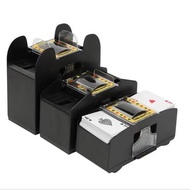Plastic Card Shuffler for Two, Four, or Six Decks of Poker Cards Automatic Card Shuffler Poker Card 