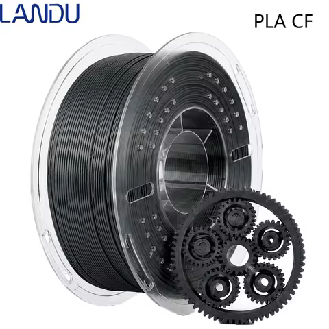 LANDU Filament 1KG PLA-CF Carbon Fiber 1.75mm 3D Printing Heat Resistance High-strength Printing Pla