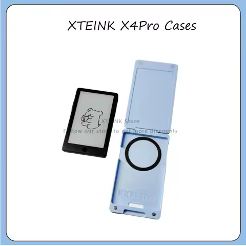 For XTEINK X4Pro E‑Reader Cases Protective Folio Case Cover Multi-Color Magnetic Flip Case Slim Auto