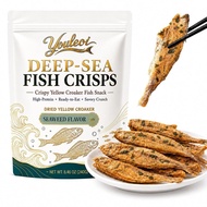 DeepSeaYellowCroakerFishSnack,High-ProteinWholeDriedFishSnacks,Ready-to-EatCrispyDeliciousDriedYello