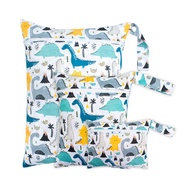 Handheld Waterproof Wet Bag Nappy Diaper Bag Stroller Nappy Pouch Portable Storage bag for Travel