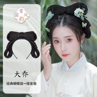 HFB hanfu headband wig china Chinese New Year wig headband - 01