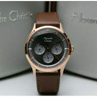 Jam tangan wanita alexandre christie AC 2868 kulit original