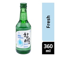 Jinro Chamisul Fresh Soju - 5 Bottles x 360ml x 17.2% Alc