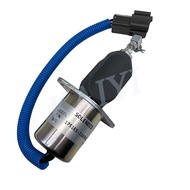 Excavator Hyundai 60-5/7 Yangma 4TNE94 Flameout Oil-off Valve 1751ES-12A3UC12B1S/12V Factory Ready S