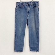 กางเกงยีนส์ Levi's 550 มือสอง ซิปหน้า สีอินดิโก้ ไซส์ W40
