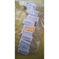 5 WATT 47 OHM CHALK RESISTOR CONTENTS 10 PCS