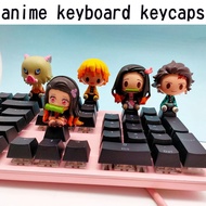 Mechanical Keyboard Custom Anime Keycaps Personality Design Axis Gaming Accessories Artisan Cherry E