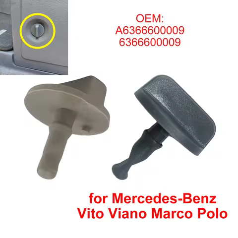 2Pcs Car Seat Trim Panel Board Clip Fixing Buckle A6366600009 for Mercedes-Benz Vito Viano Marco Pol