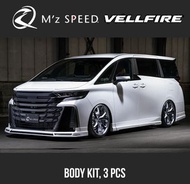 日本 M'Z SPEED TOYOTA ALPHARD VELLFIRE (40) 包圍 (頭唇+尾唇+左右則裙)