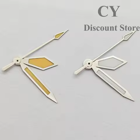 RICHUS NH35 Watch Hands Silver Green Hands Watch Hands Fit NH35 NH36 ETA2824 2836 Miyota8215 Mingzhu