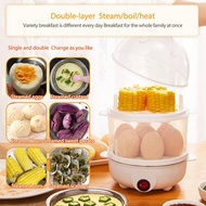 ♞,♘Caimito Co White Electric Egg Cooker Boiler Steamer Egg Siomai Siopao Leche Flan Steamer for Kit