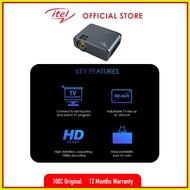 ♞itel Projector Cinema TV Q1 720P USB/HDMI 150" Portable Mini Home LED