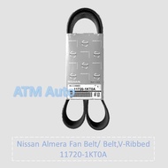 Nissan Almera Fan Belt/ Belt, V-Ribbed 7PK1125 (11720-1KT0A)