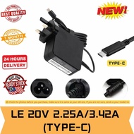 Genuine LENOVO 19V 2.25A/3.42A (TYPE-C) Yoga L480,L580,X270,X280,X380,720 , 720-13 , 720-13IKB , 80X