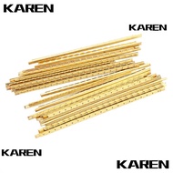 KAREN1 19PCS Brass Frets Wire, Brass Material Copper Guitar Fret Wire, Professional 2.0mm Fret Wire 
