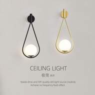 [in stock] New wall lamp for living room background wall, high-end staircase corridor light, creativ