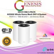 [🔱WIFI 6 TRI-BAND MESH ROUTER🔱] TP-LINK DECO X68 AX3600 TRI-BAND WHOLE HOME ROUTER MESH WIFI 6 SYSTEM