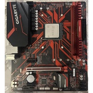 Used Gigabyte B450M Gaming motherboard. Old Gigabyte B450M Gaming Mainboard