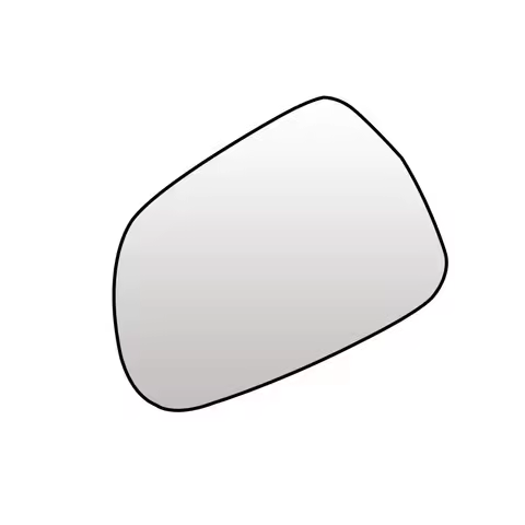 For 01-07 Toyota Voxy reversing lens replacement with left and right rearview mirror reflective glas