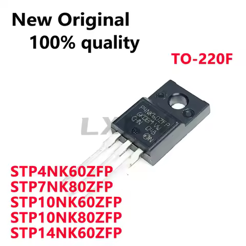 10/PCS New STP4NK60ZFP P4NK60ZFP STP7NK80ZFP P7NK80ZFP STP10NK60ZFP P10NK60ZFP STP10NK80ZFP P10NK80Z