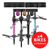 Bike Wall Storage Bicycle Mounted Strong Steel Rack Mountain Fixed Gear