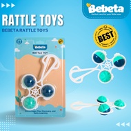 New Born Soft Teethers Rattles Toys Baby Accessories Bebeta Rattle-Flower-Blue