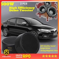 Tiaoping Speaker Mini Dome Tweeter Mobil HiFi 500W 2 PCS - TP-005A Original 99 Square