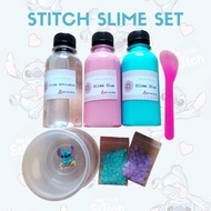 Mainan Slime Kit Set Toy Diy Fluffy with Activator Montessori Sensory Play For Kid and Toddler Joybo