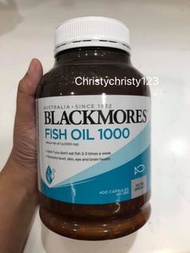 (新版 400粒) ~ BLACKMORES 魚油丸 1000 (BLACKMORES Fish Oil) 到期日: 2024年 01月
