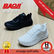 [🥇บาโอจิแท้100%🔢ไซส์37-41🆓ฟรี...ถุงเท้า 1 คู่] BAOJI รุ่น BJW1111 รองเท้าผ้าใบหญิง รองเท้ากีฬาหญิง ร