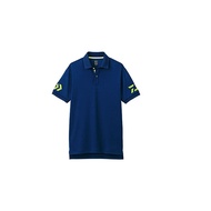 Daiwa Fishing Shirt Short Sleeve Polo Shirt DE-7906 Navy x Sulfur Spring XL