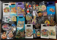 [可換可賣] 新大量LE 法國香港迪士尼迪士尼徽章 Disney pin 迪士尼交換襟章 迪士尼襟章交換 HKDL 米奇老鼠 萬聖節 小木偶 布魯托 高飛 小矮人 魚骨 Duffy and frien