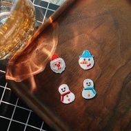 【迷你燙貼/胸章 | 節日系列 】聖誕老人 雪人