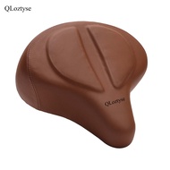QLoztyse Bicycle saddle cushion, widened and thickened bicycle saddle, mountain bike saddle cushion,