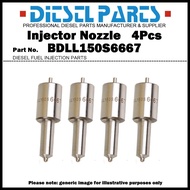 4x Diesel Fuel Injector Nozzle Tip BDLL150S6667 5621714 83900064 D4NN9E527C for Ford 4100 4600 7600 