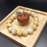 Bracelet Golden Opal Stone "Stone Of Hope And Good Luck"