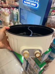 萬寧surpresent雙區雙控溫多功能涮煎煮燉大容量 鴛鴦電火鍋 5L