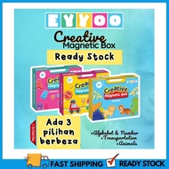 ABC 123 EASY LEARNING  CREATIVE MAGNETIC BOX | EDU TOYS PUZZLE