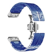 QuickFit 22mm Titanium Strap for Garmin MARQ Adventurer Gen 2 สายนาฬิกา MARQ Aviator Athlete Golfer 